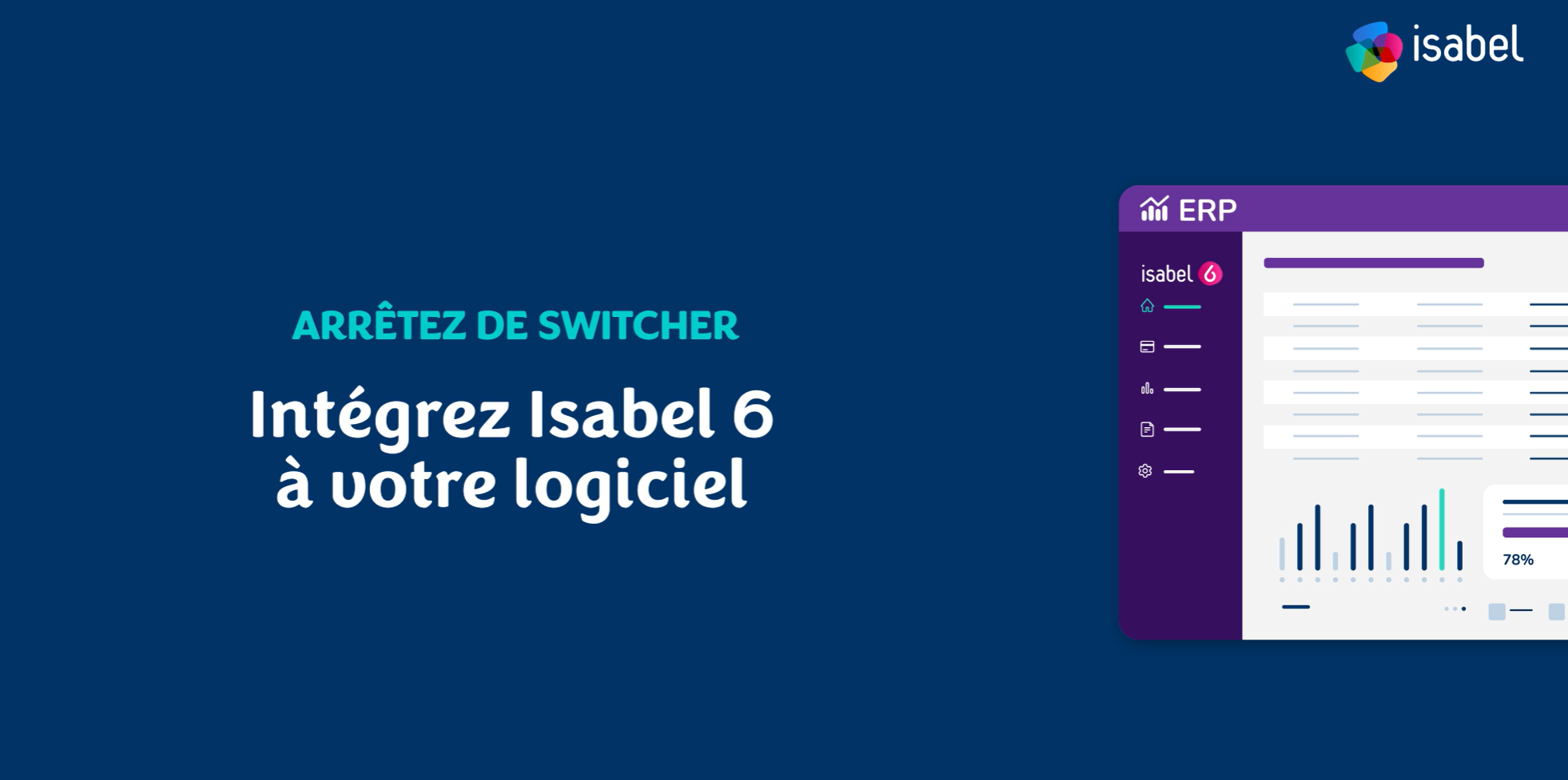 Isabel Connect | Gestion bancaire dans votre logiciel